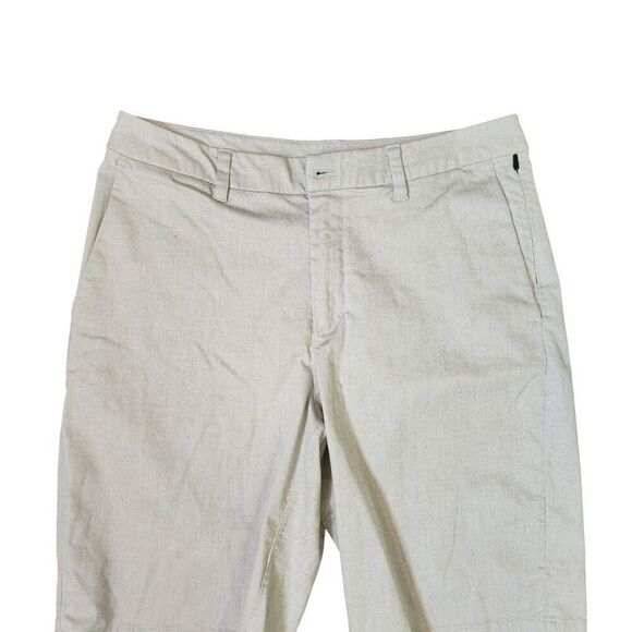 Lululemon Commision Oxford Preppy Shorts Mens Size 33 Slate Gray - Picture 2 of 5